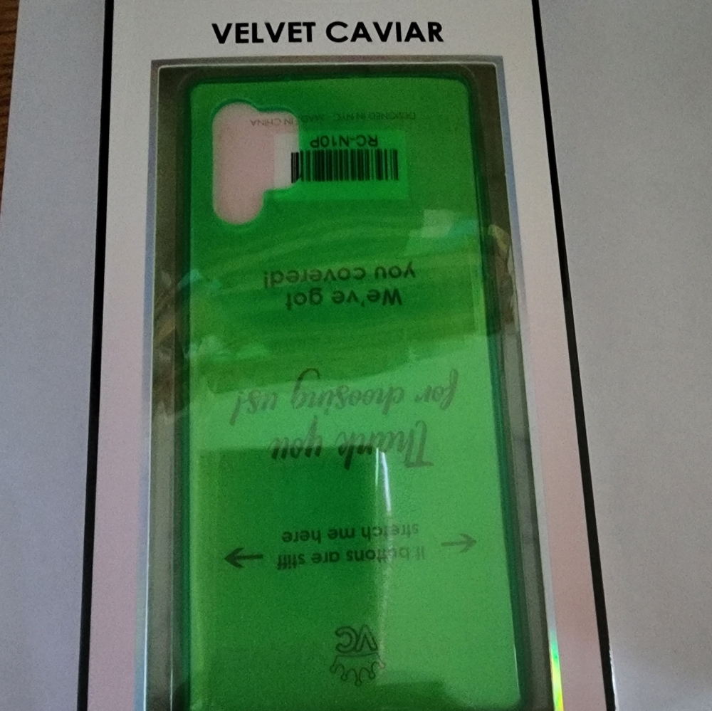 Note 10 plus phone case by Velvet Caviar